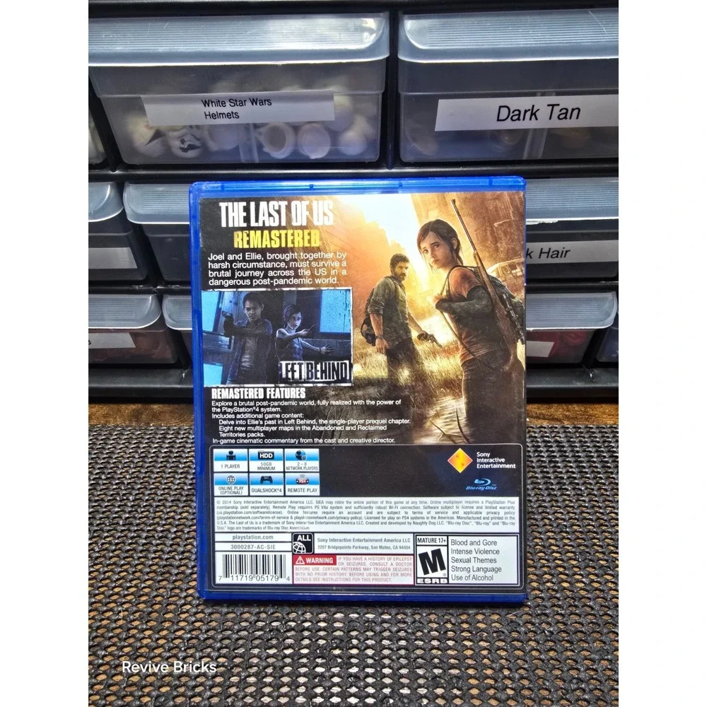 The Last of Us Remastered (PlayStation 4, PS4,‎ 2014) Game Of The Year Tested
